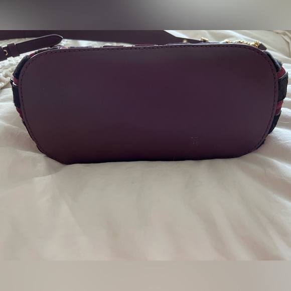 Michael Kors MK Plum rabbit fur bag - Picture 4 of 7